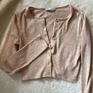 Zara Crop Cardigan